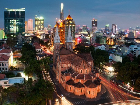 Tp. Hồ Chí Minh được cho là một điểm đến thú vị cho kỳ nghỉ cuối tuần (Ảnh National Geographic)