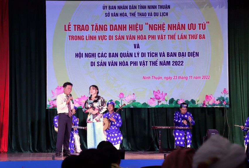 Ninh Thuận vinh dự có 5 'Nghệ nhân ưu tú' trong lĩnh vực Di sản văn hoá phi vật thể ảnh 3