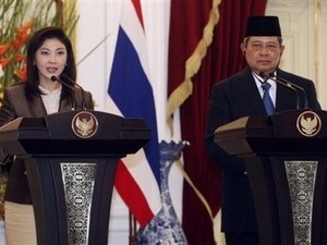 Thủ tướng Thái Lan Yingluck tới thăm Indonesia ảnh 1