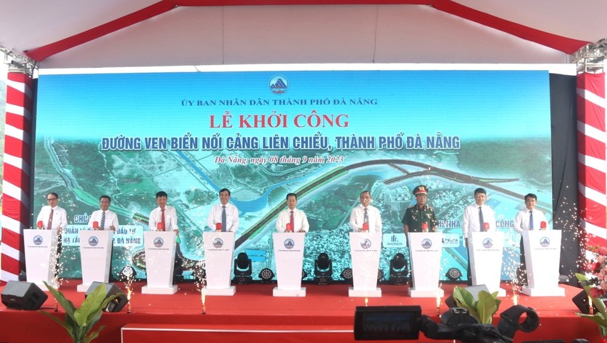 Đà Nẵng khởi công tuyến đường hơn 1.200 tỉ nối cảng Liên Chiểu