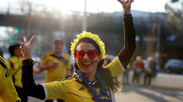 Fan Colombia cổ vũ tưng bừng ở Melbourne ảnh 14