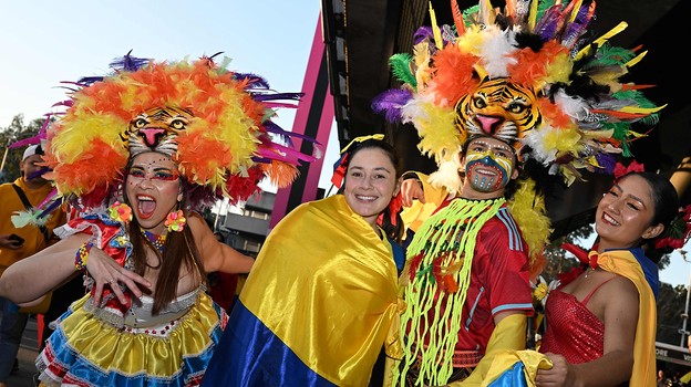 Fan Colombia cổ vũ tưng bừng ở Melbourne ảnh 8