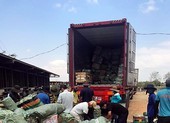 Bắt 2 xe container nhập lậu hàng ngàn thiết bị điện tử
