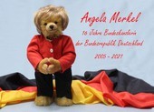 Công ty đồ chơi Đức sản xuất gấu bông dành riêng cho Thủ tướng Merkel