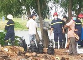 2 phụ nữ không ngăn được 1 ông nhảy cầu Bà Hom