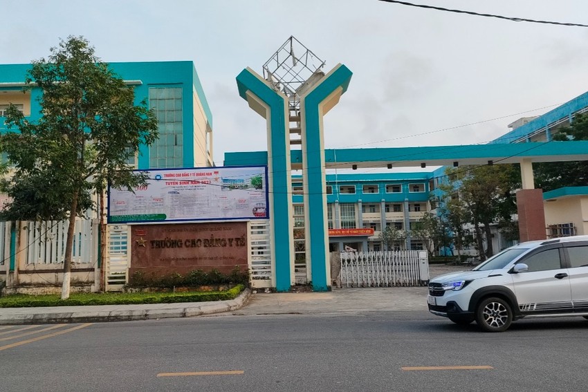 Hiệu trưởng Trường Cao đẳng Y tế Quảng Nam bị kỷ luật