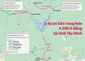 Tây Ninh khởi công 3 dự án giao thông kết nối với Đông Nam bộ