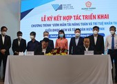 Ký kết hợp tác thực hiện Chương trình Ươm mầm tài năng Toán và trí tuệ nhân tạo