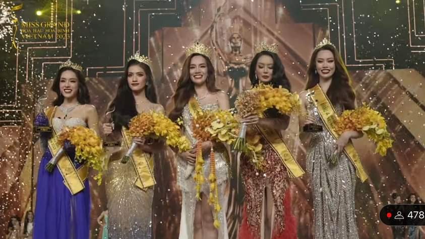 Le Hoang Phuong, the beauty of Khanh Hoa was crowned Miss Grand Vietnam 2023, the audience burst into photos 2