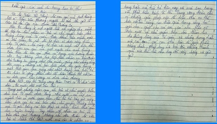 Lá thư xúc động của con gái người anh hùng bảo vệ quốc kỳ trên đảo Gạc Ma ảnh 2
