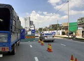 Dự án nâng cấp đường Nguyễn Hữu Cảnh đang triển khai rất chậm