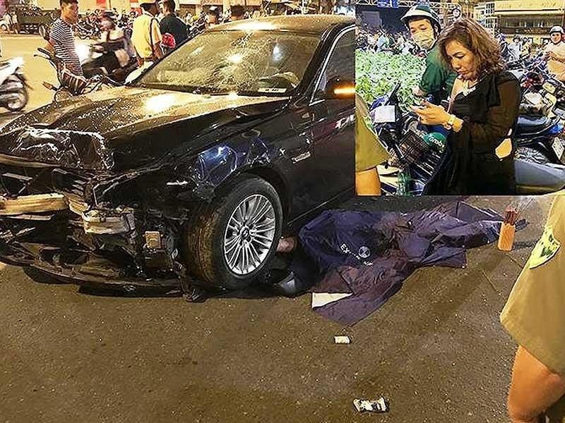 Nữ tài xế lái xe BMW gây tai nạn không phải lãnh đạo ngân hàng  Báo Người  lao động