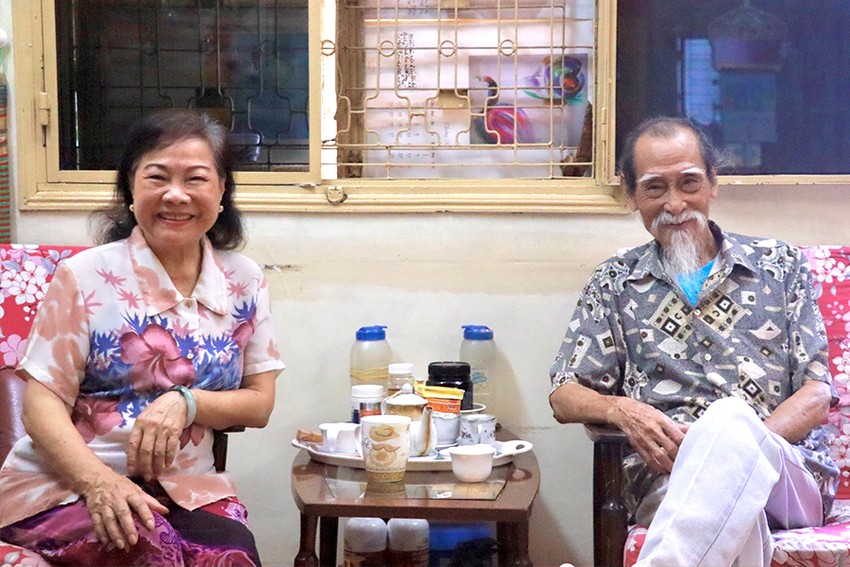 Vợ chồng nghệ sĩ Mạnh Dung-Thanh Dậu: Gần 60 năm vẫn yêu như thuở ban đầu ảnh 1