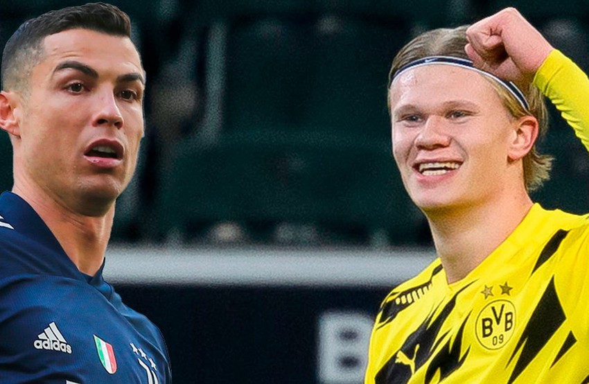 General Haaland idolized Ronaldo and learned a lot from his senior. Photo: GETTY.