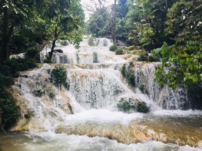 Ngẩn ngơ với vẻ đẹp của thác 7 tầng ở Võ Nhai, Thái Nguyên ảnh 1