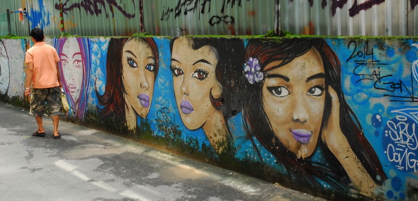 Chùm Ảnh: Có Một Hẻm Graffiti Như Nước Ngoài Tại Sài Gòn