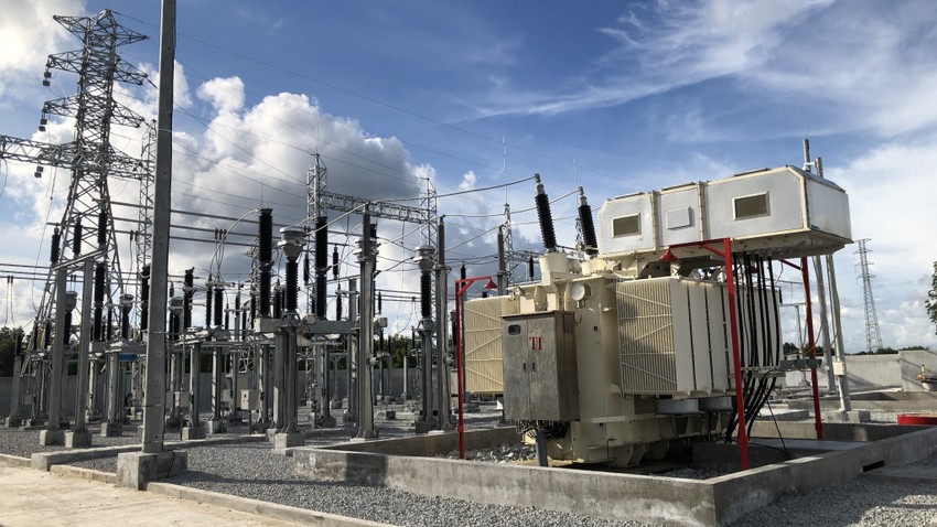 Đóng điện dự án 110kV giải phóng năng lượng điện gió tại tỉnh Cà Mau ảnh 1