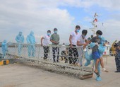 Tàu 743 đưa ngư dân Kiên Giang bị nạn về đất liền an toàn