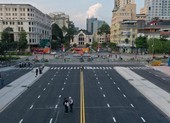 Diện mạo tuyến đường Lê Lợi sau khi Metro số 1 bàn giao mặt bằng