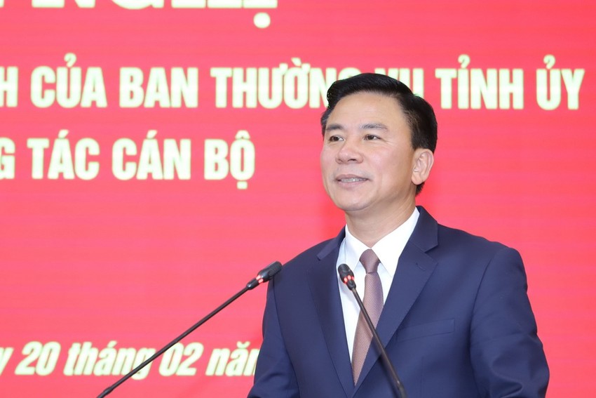 Thanh Hoa Standing Board appoints many key leaders and officials Photo 4