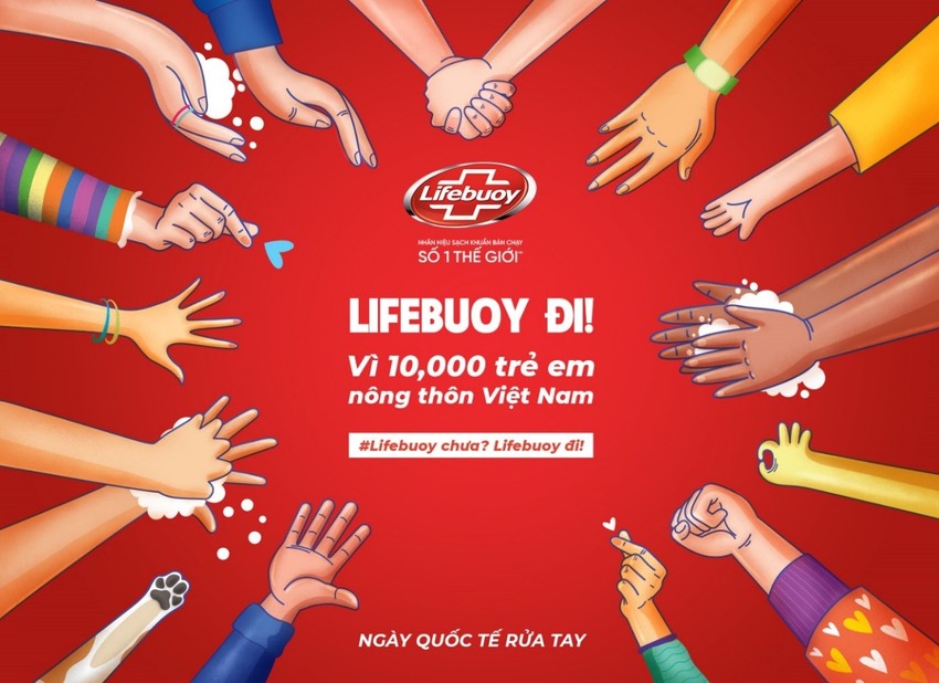 Chiến lược marketing của Lifebuoy Câu chuyện của những đôi bàn tay