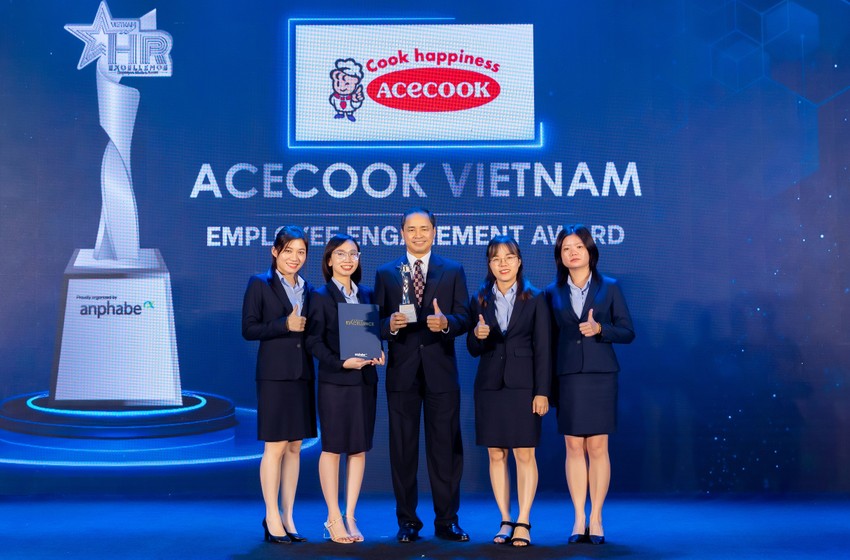 Acecook Việt Nam vinh dự nhận giải thưởng HR Excellence 2023 ảnh 1