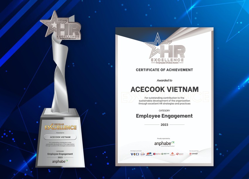 Acecook Việt Nam vinh dự nhận giải thưởng HR Excellence 2023 ảnh 2