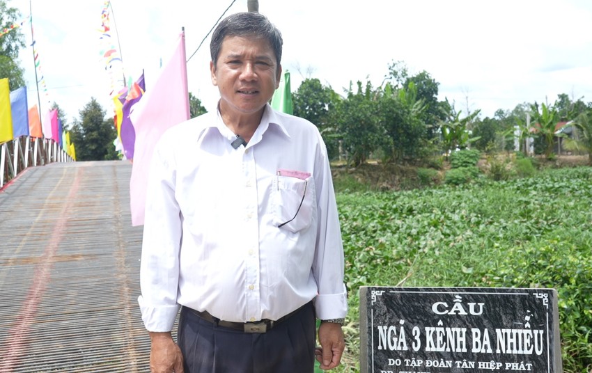 Tân Hiệp Phát tiếp tục khánh thành cây cầu dân sinh thứ 8 ảnh 2