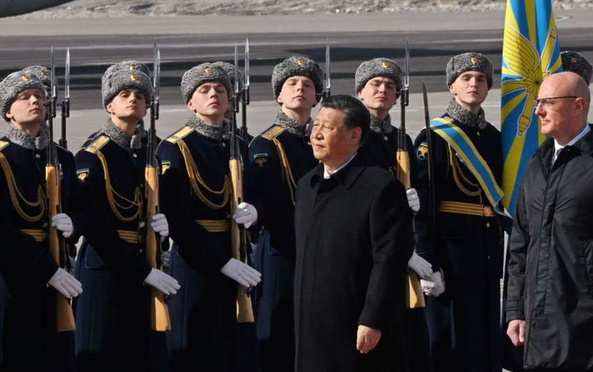 Photo series: Tight security when Putin receives Xi Jinping Photo 2