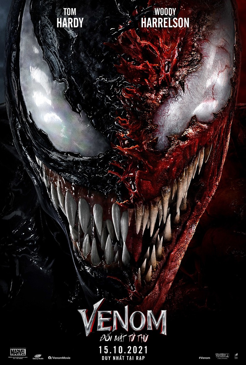 Venom 2 tung poster hấp dẫn cùng lịch chiếu mới  MOLI Star