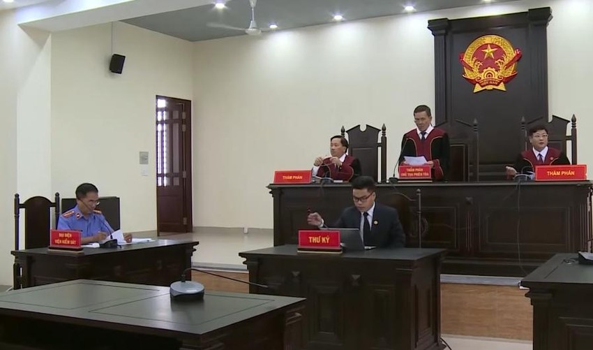 Những hình ảnh đầu tiên của phiên tòa xét xử sơ thẩm vụ án tại xã Đồng Tâm