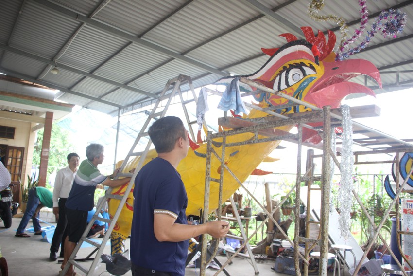 Vegetarian festival in Chau Thanh Long An district