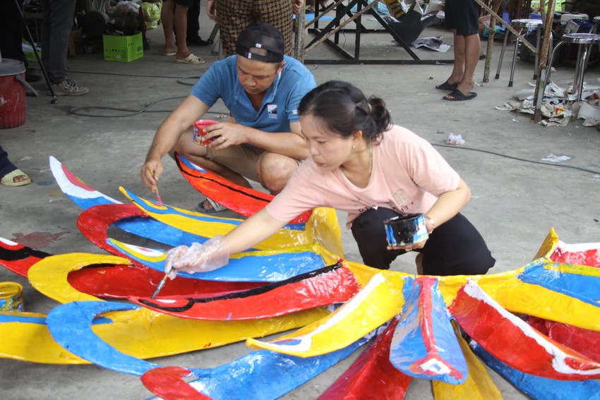 Vegetarian festival in Chau Thanh Long An district