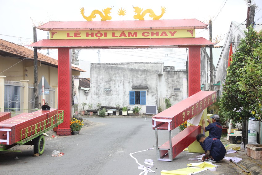 Vegetarian festival in Chau Thanh Long An district