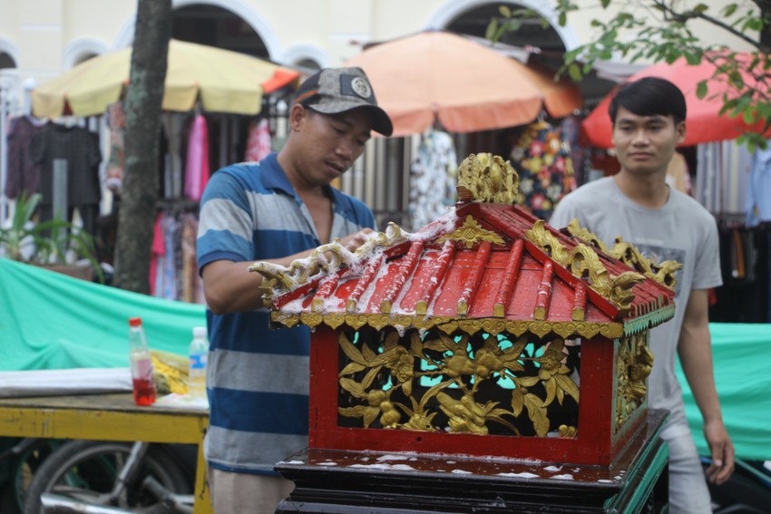 Vegetarian festival in Chau Thanh Long An district