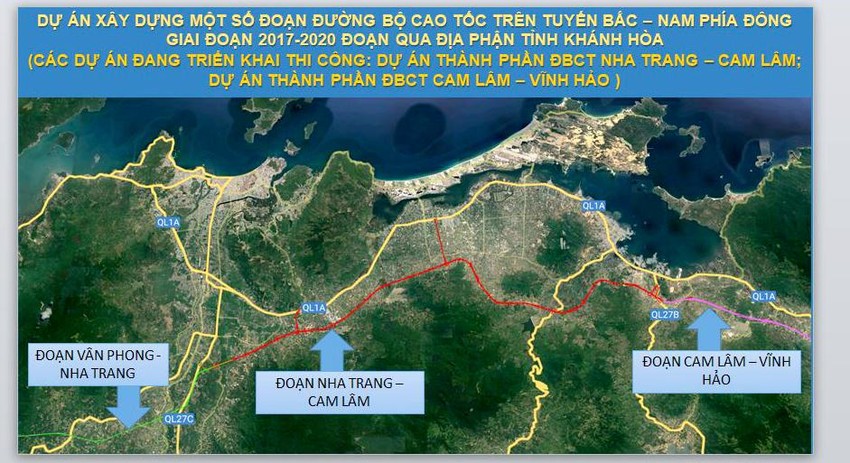 Khánh Hòa sẽ có ba tuyến cao tốc