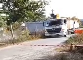 Xác minh clip 'xe chở cây cho Trưởng phòng CSGT Trà Vinh qua chốt'