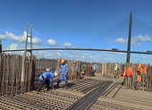 Gói thầu chính dự án cầu Mỹ Thuận 2 đã khởi công