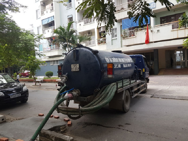 Bao An 777- Quality, economical septic tank pumping service in Hanoi 2