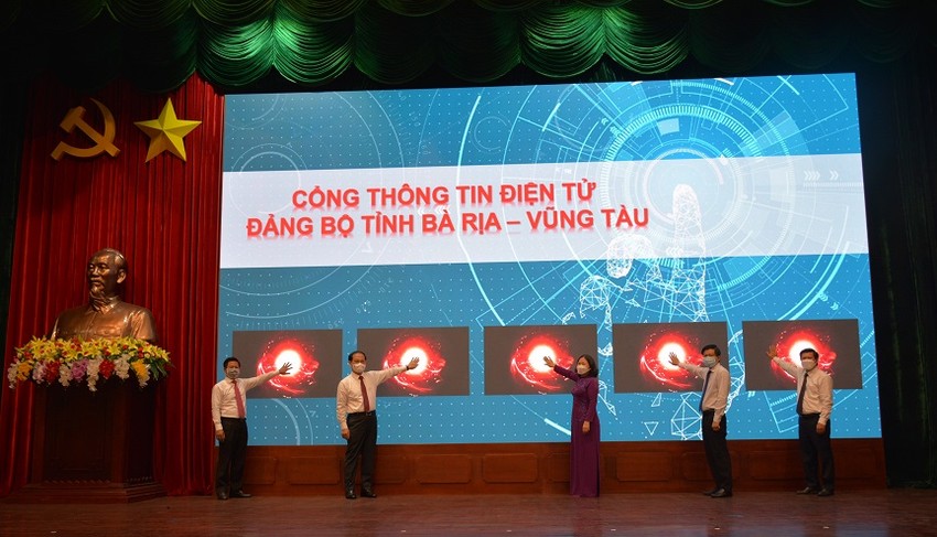 Bà Rịa - Vũng Tàu tung ra Cổng vấn đề năng lượng điện tử Đảng cỗ tỉnh hình họa 1