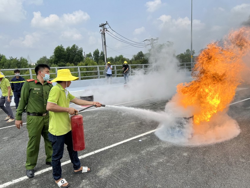 VWS-LA tập huấn PCCC rừng tại Long An ảnh 5