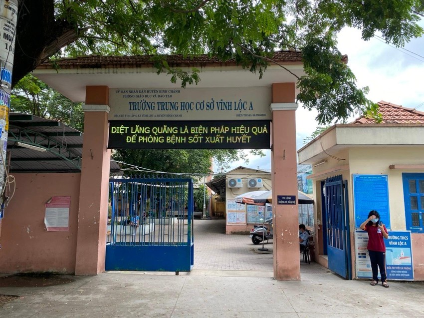 Bình Chánh: Các trường THCS tại xã Vĩnh Lộc A quá tải học sinh lớp 6 ảnh 1