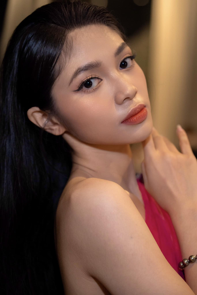 Ngắm Huỳnh Minh Kiên, Á hậu 2 bị "chê" tại chung kết Miss World Vietnam 2023 ảnh 11