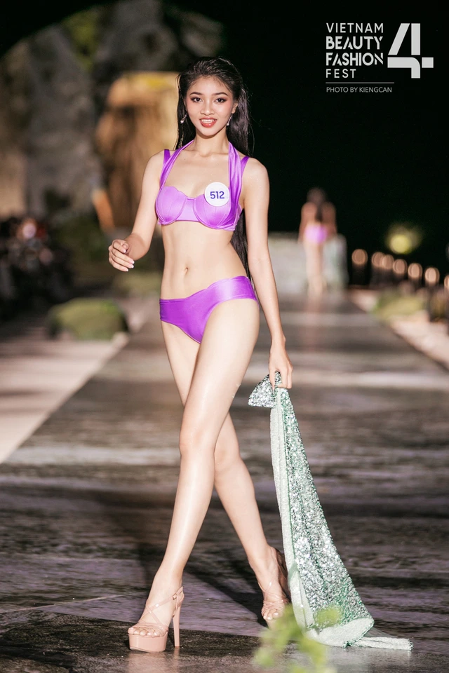 Ngắm Huỳnh Minh Kiên, Á hậu 2 bị "chê" tại chung kết Miss World Vietnam 2023 ảnh 6
