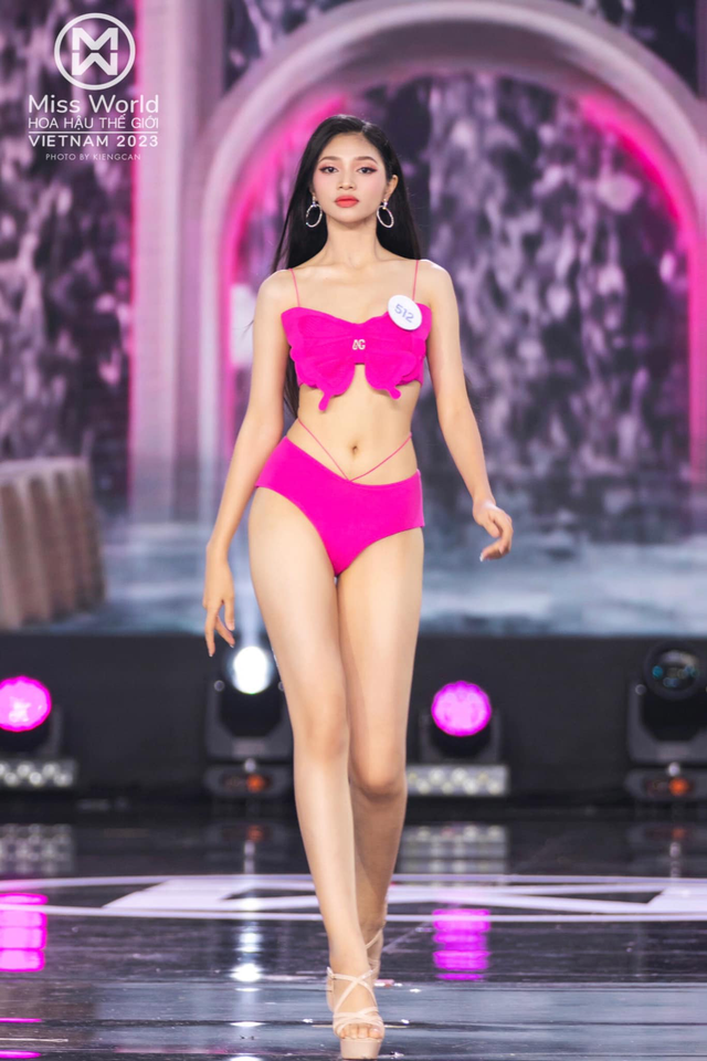 Ngắm Huỳnh Minh Kiên, Á hậu 2 bị "chê" tại chung kết Miss World Vietnam 2023 ảnh 5
