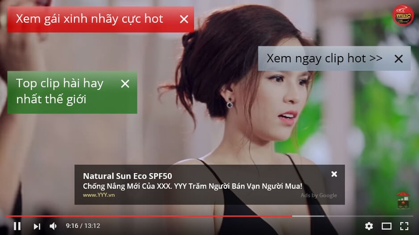 Trước và sau khi cài đặt SBRO Safe Browsing 1