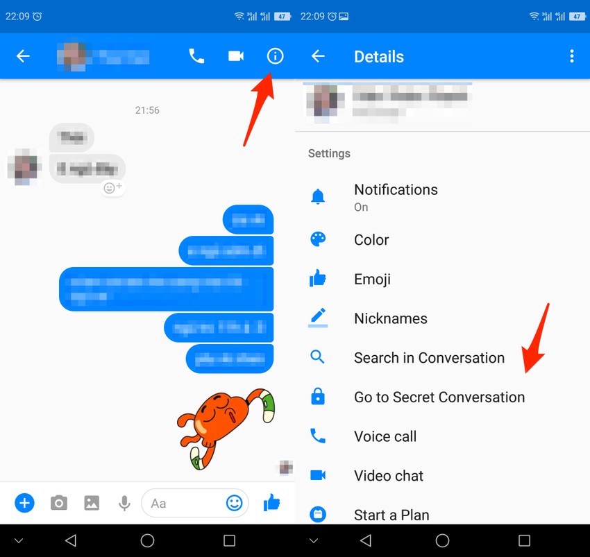 Hướng dẫn cách bỏ chặn tin nhắn trên messenger khi đã xóa tin nhắn