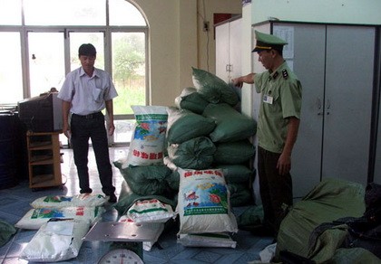 Tịch thu 1.250 kg bột ngọt lậu ảnh 1