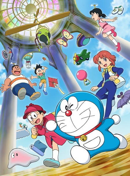 Bộ mô hình Doraemon Nobita Xuka Chaien Xeko dùng trang trí tiểu cảnh  móc khóa DIY