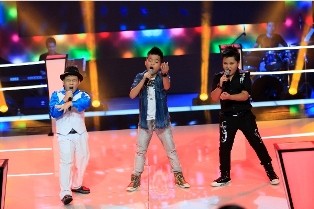 The Voice Kids: Bất ngờ cuộc đối đầu ba rocker nhí ảnh 1